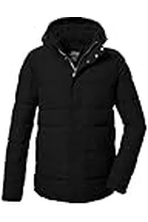 Killtec Hombre Chaqueta acolchada/chaqueta funcional con capucha con cremallera KOW 2 MN QLTD JCKT, schwarz, XL, 41836-000