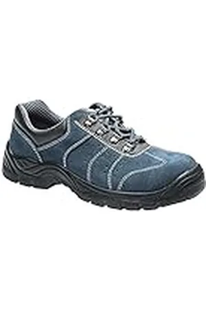 Portwest Deportivo Steelite Perforated Trainer S1P, Tamaño: 38, Color: , FW02BLU38