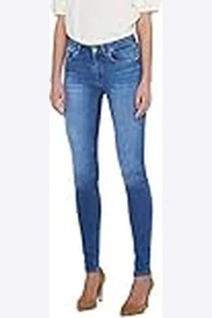 ONLY Onlblush Life Mid Skinny Rea12187 Noos Jeans, Azul Medio , M para Mujer