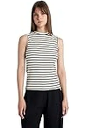 DeFacto Crop Tops-Klassisches Basic Damen-Bequemes Oversize Shirt für Frauen Camiseta túnica, , L Mujeres