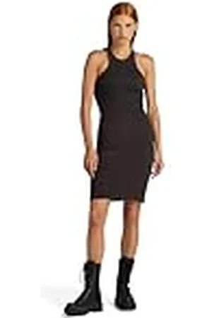 G-Star Para Mujer Vestido Slim Ribbed Tank, , M