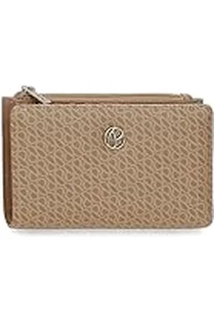 Pepe Jeans Megan Cartera con Tarjetero Marrón 17x10x2 cms Piel sintética