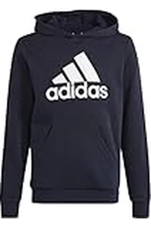 adidas Unisex niños Big Logo Essentials Cotton Hoodie, , 7-8 Years