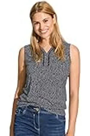 CECIL B321764 Top con Ribete y Estampado, , XL Mujeres