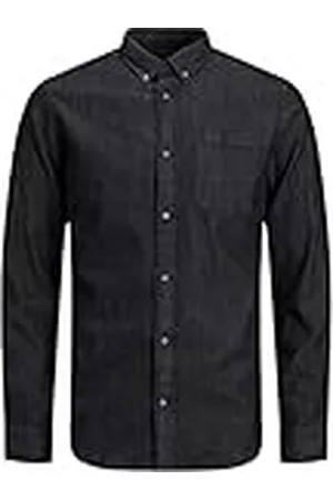 JACK & JONES Jprblaperfect Noos-Camiseta Vaquera (Talla L/S) Camisa, , M para Hombre