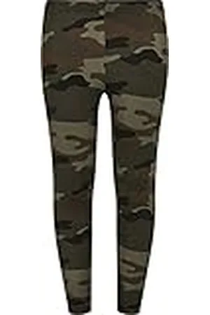 Urban classics Uck1331-girls Leggings, Camo de Madera, 122-128 para Niñas
