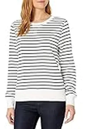 Amazon Sudadera de Forro Polar con Cuello Redondo (Disponible en Tallas Grandes) Mujer, , S