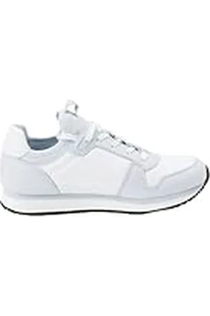 Calvin Klein Runner Sock Laceup ML LTH YW0YW01616, Zapatillas Deportivas Mujer, Azul (Plein Air/Bright White), 36 EU