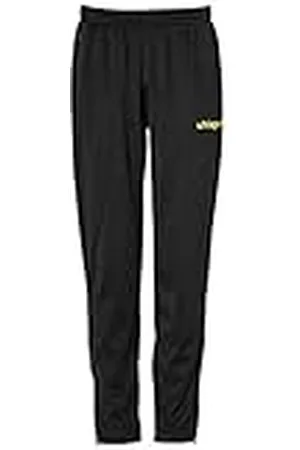 Uhlsport Stream 22 Classic Pants Pantalones, Unisex niños, Black/Lime Yellow, 116