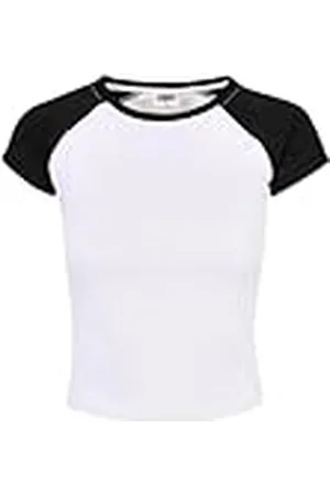 Urban classics Camiseta de béisbol Retro para Mujer, , XS