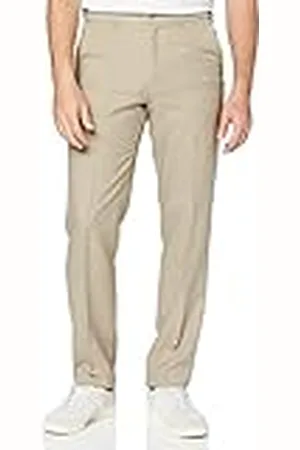 Farah Classic Roachman Pantalones, Marrón (Gris Pardo), 44W x 33L para Hombre