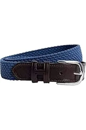Hackett Parachute Belt Cinturón para Hombre ,Azul (5Sw Mid Chambray), XL