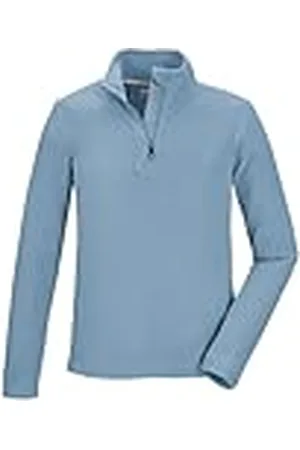 Killtec Ksw 184 Bys FLC Shrt - Camiseta de Forro Polar con Cuello Alto y Cremallera