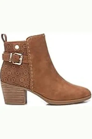 Refresh Botín Mujer Camel - Calzado Cómodo y Versátil - Moda casual - Modelo 17262302 (Talla 37)