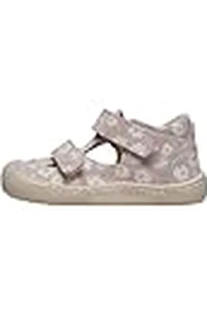 Naturino Sandalias semiabiertas de ante con margaritas, 22