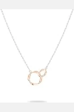 liebeskind Berlin - Collar de acero inoxidable con colgante de infinito (45 cm), 45 cm, Acero inoxidable, No es una piedra preciosa
