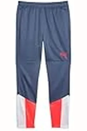 PUMA Individualcup Training Pants Pantalones de Punto, Hombre, Blanco-Azul Tinta, M