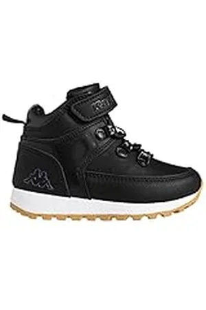Kappa ASTOS MD EV INF BB, Zapatillas Unisex bebé, Negro/Gris/Blanco, 26 EU