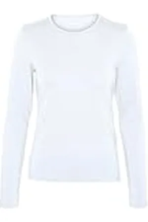 VERO MODA Vmlulu LS O-Neck Top Jrs Ga Noos Camiseta de Manga Larga, , S Mujeres