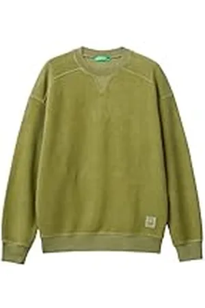 Benetton Jersey G/C M/L 3nmeu109t Sudadera sin Capucha, , Hombre