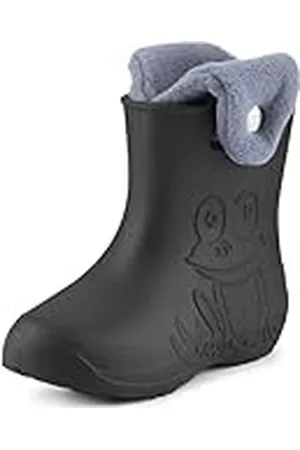 Ladeheid Botas de Agua para niños en EVA Unisexo Botas de Lluvia Forradas Zapatos Infantiles Calzado para Invierno Impermeable Rainboots LA-CA-04 ( , 32/33 EU)