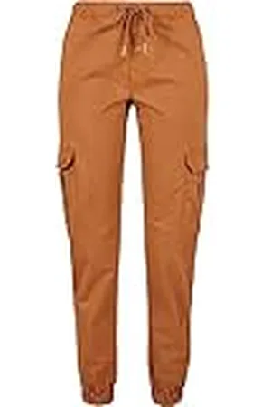 Urban classics Ladies High Waist Cargo Jogging Pants Pantalones, , XS para Mujer