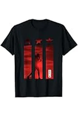 Creed Adonis 3 estrellas, 3 barras, color rojo Camiseta