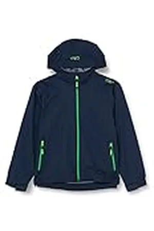CMP Chaqueta Niño Con Capucha Fija, Azul negro, 116