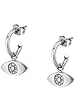 Morellato Passioni SAUN23 - Pendientes para mujer, colección cápsula de acero, cristales, Acero de aleación de cristal, Crystal