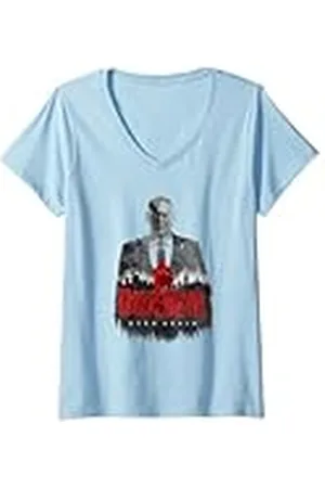 Daredevil Mujer Born Again Watercolour Kingpin Camiseta Cuello V