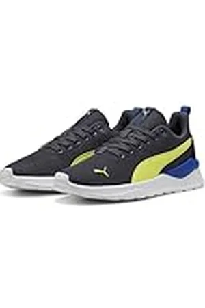 PUMA ANZARUN Lite JR, Zapatillas, Galactic Gray-Lemon Sherbert Black, 37.5 EU