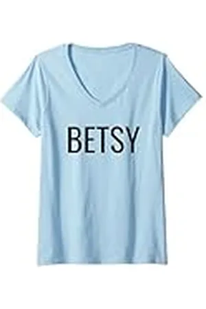 Betsy Mujer Camiseta Cuello V