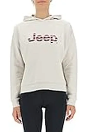 Jeep O102609-J863 J Woman Hooded Cropped Sweatshirt Striped Print J22W Mujer M