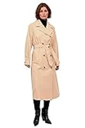 VILA Vimersin Long Gabardina-Noos Abrigo, , 46 para Mujer