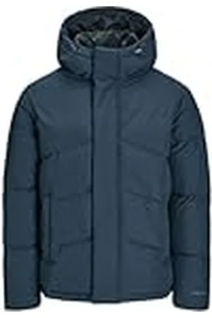 JACK & JONES Chaqueta de invierno World Puffer para hombre (talla grande) - 4XL