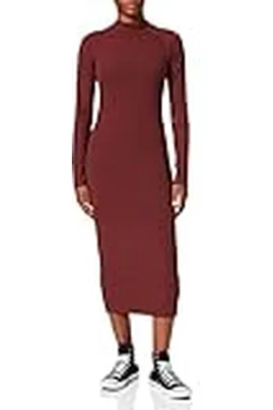 G-Star Para Mujer Vestido Slim Rib Hidden Pocket, , XS