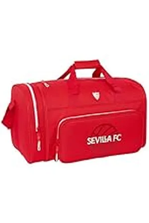 Safta Sevilla FC - Bolsa de Deporte Infantil, Mochila, Ideal para Niños de Diferentes Edades, Cómoda y Versátil, Calidad y Resistencia, 47x27x26 cm, Color