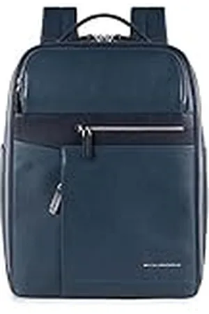Piquadro Cary - Mochila de piel para hombre, , 16x40x30 cm (W x H x L), Mochila