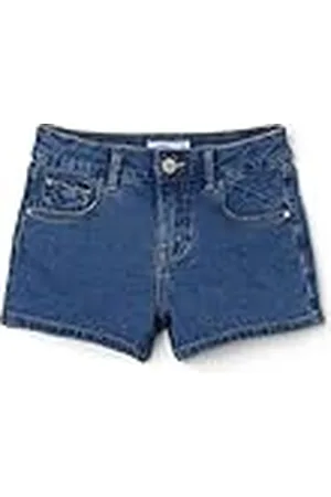 NAME IT Nkfbella Reg Dnm 8801-io Noos-Pantalones Cortos, , 122 cm para Niñas
