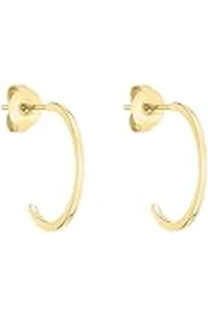 Tamaris Pendientes de aro, 1,8 cm, Acero inoxidable, Sin piedras preciosas