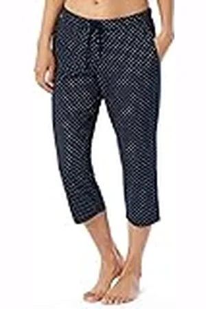 Schiesser Mix + Relax-Pantalones de Dormir 3/4 de Largo Pijama, , 44 para Mujer