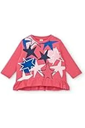 Tuc Tuc Camiseta niña en Color Coral con Volantes colección Amazing (Talla 2 años)