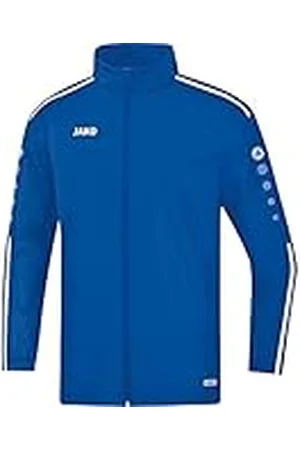 Jako Chaqueta Striker 2.0 para hombre, para todo tipo de clima, azul y blanco, talla S