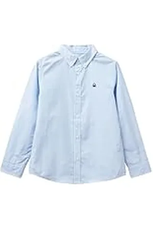 Benetton Camicia 54azcq00r Camisa, , 170 cm para Niños
