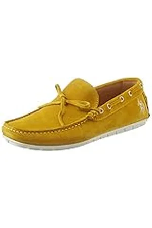 U.S. Polo Assn. Carson, Zapatillas de Gimnasia Hombre, Amarillo (O CR A 008), 43 EU