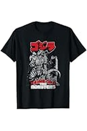 Godzilla Kanji King of the Monsters Kaiju Camiseta