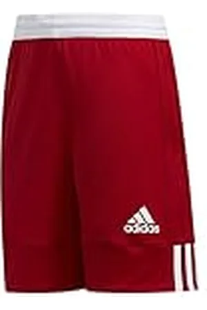 adidas Unisex niños 3G Speed Reversible Shorts, Power Red/White, 15-16 Years