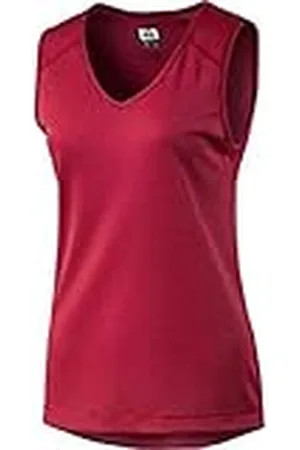 mc kinley McKINLEY Lova - Camiseta de Tirantes para Mujer, Color Rosa y Rojo, Talla 36