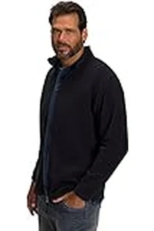 JP 1880 Fleecejacke, Abrigo para Hombre, (Schwarz 10), XXL