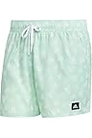 adidas Hombre Logo Print CLX Swim Shorts Very Short Length, , S